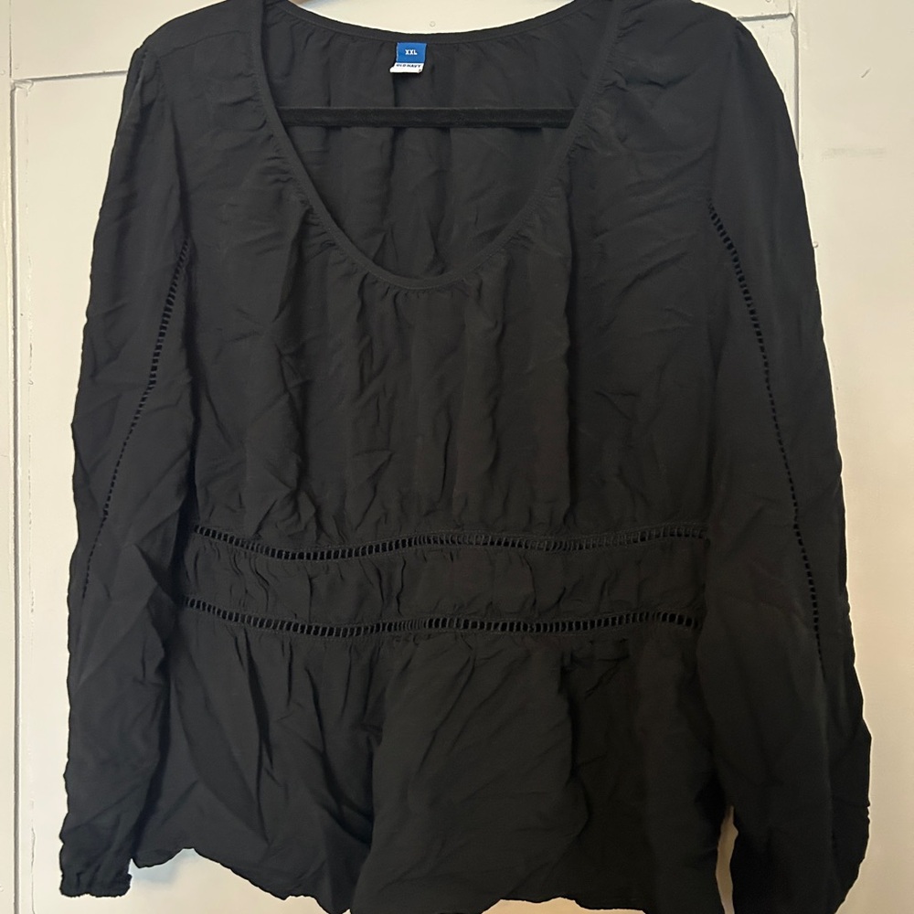 Black Long Sleeve Blouse